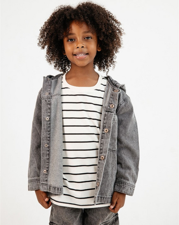 Hooded Over Shirt J10